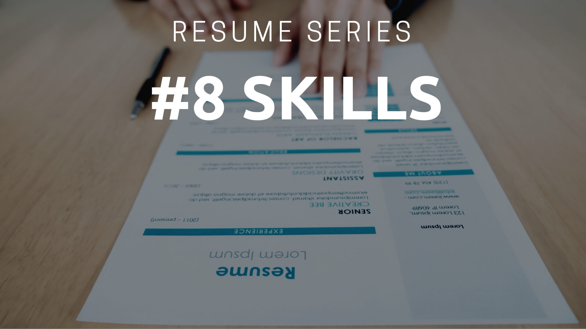 Resume Skills